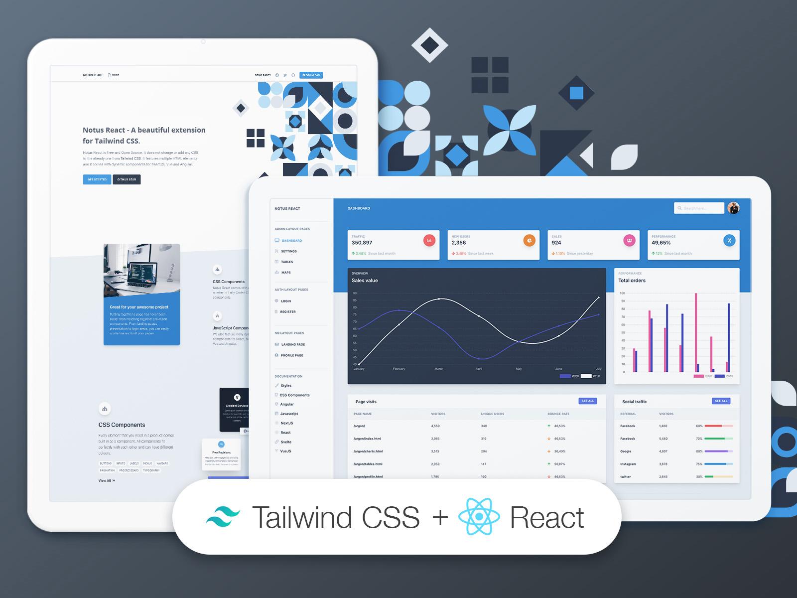 基于 Tailwind Css 框架的高颜值后台模板分享_基于 Tailwind Css 框架的高颜值后台模板分享_